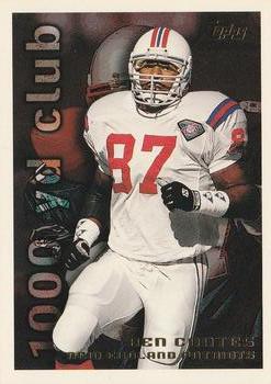 Ben Coates New England Patriots 1995 Topps NFL 1000 Yard Club #15